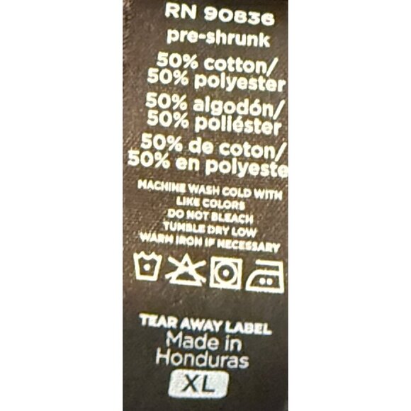 District The Concert Tee Broadgreen Pictures Promotional Tee Shirt Gray Size XL - Picture 5 of 6